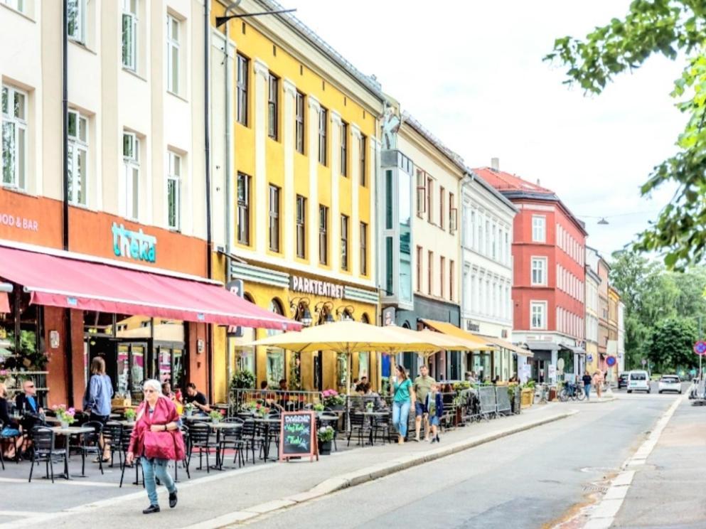 Modern Central Apartment Next To Beautiful Nature2424 Oslo Luaran gambar